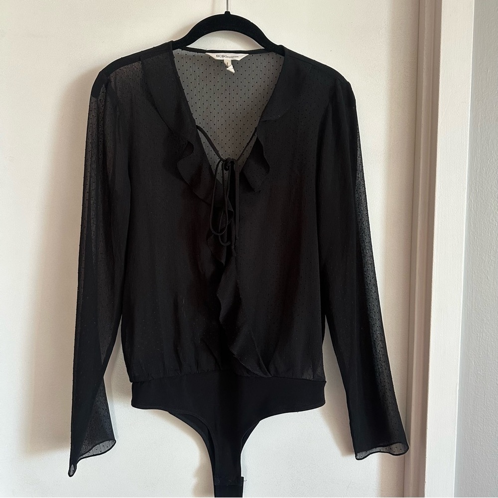 Draped bodysuit